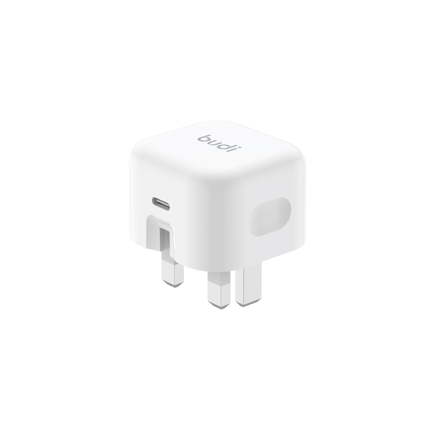 BUDI 20W Mini GaN UK Charger + Cable